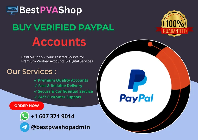 Buy Verified PayPal Account securely for global transactions and payment integration
